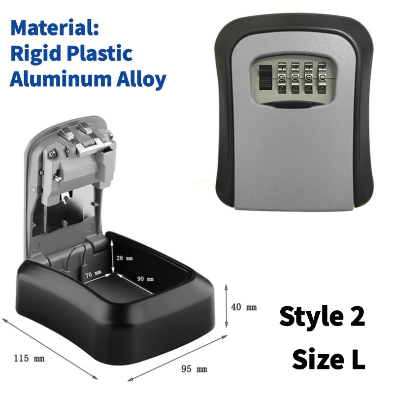 Protection Code Lock Home Safe Deposit Box