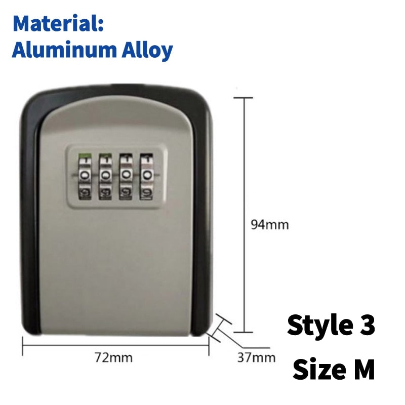 Protection Code Lock Home Safe Deposit Box