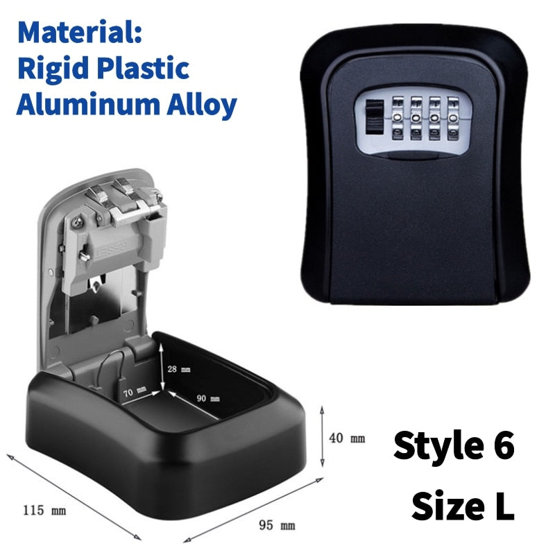 Protection Code Lock Home Safe Deposit Box