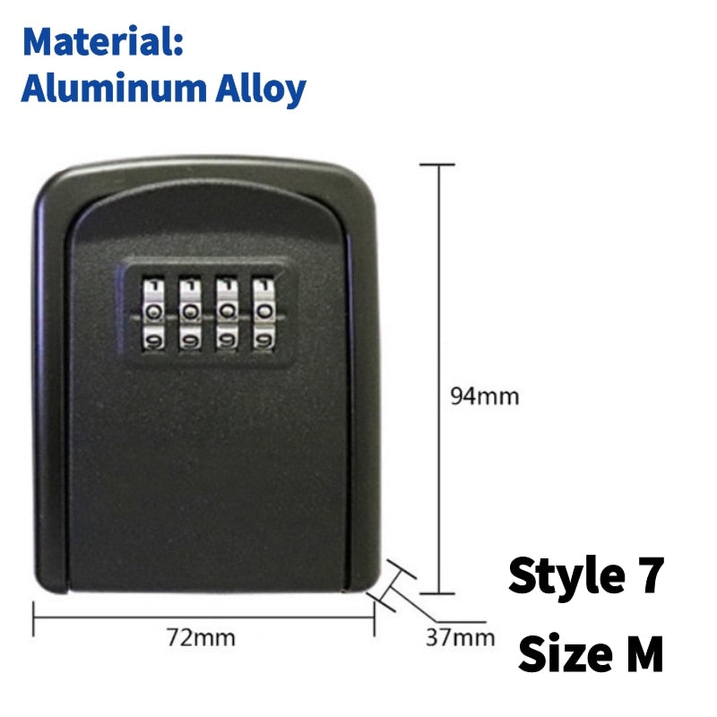 Protection Code Lock Home Safe Deposit Box