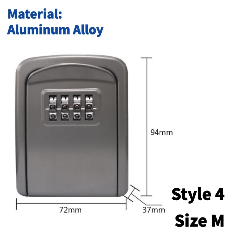 Protection Code Lock Home Safe Deposit Box