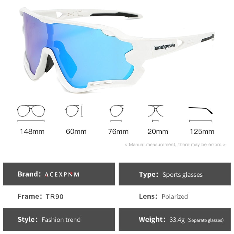 Polarized Mountain Bike Cycling Glasses