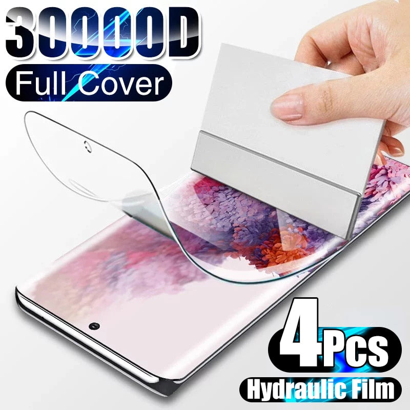 Hydrogel Film Screen Protector For Samsung Galaxy S10 S20 S9 S21 S22 S23 Plus Ultra